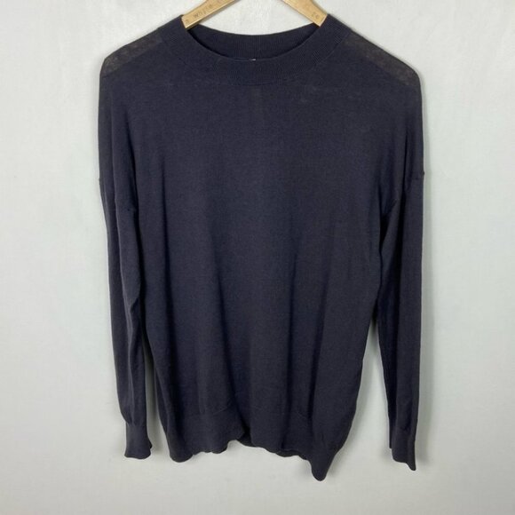 Aritzia Babaton Cashmere Crew Neck Long Sleeve‎ Sweater Size XXS The Group Knit - Picture 9 of 10